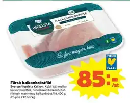 Stora Coop Färsk Kalkonbröstfilé erbjuda