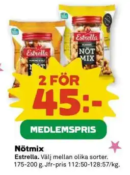 Coop Nötmix erbjuda