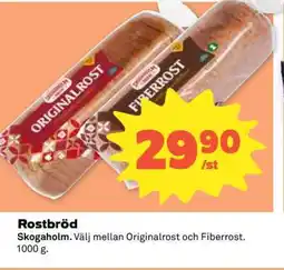 Coop ROSTBRÖD erbjuda