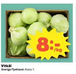 Coop Vitkål erbjuda