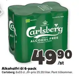 Coop ALKOHOLFRI ÖL 6-PACK erbjuda