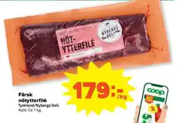 Stora Coop Färsk Nötytterfilé erbjuda