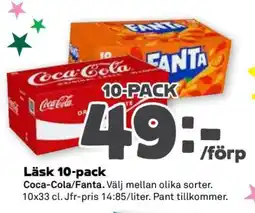 Stora Coop LÄSK 10-PACK erbjuda