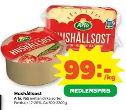 Stora Coop Hushållsost erbjuda