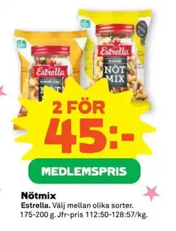 Stora Coop Nötmix, Medlemspris erbjuda
