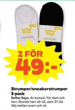 Stora Coop Strumpor/sneakerstrumpor 2-pack erbjuda