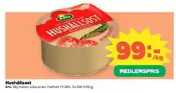 Coop Hushållsost, Medlemspris erbjuda