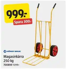 Jula Magasinkärra 250 kg erbjuda