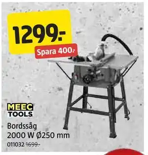 Jula Bordssåg 2000 W Ø250 mm erbjuda