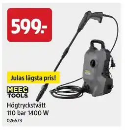Jula Högtryckstvätt 110 bar 1400 W erbjuda