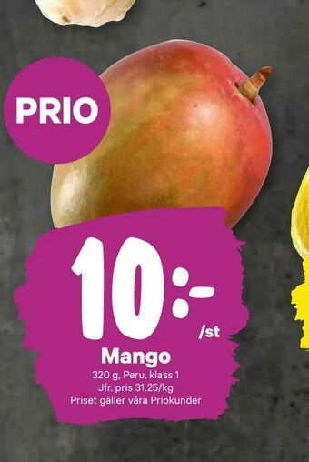 City Gross Mango erbjuda