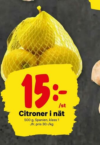 City Gross Citroner i nät erbjuda