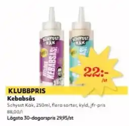 Hemköp Schysst Kak Kebabsas erbjuda