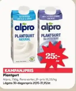 Hemköp Alpro Plantgurt erbjuda