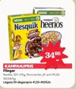 Hemköp Nestlé Flingor erbjuda