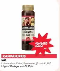 Hemköp Lohmander Sås erbjuda