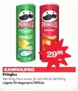 Hemköp Pringles erbjuda