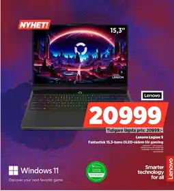 Power Lenovo Legion 5 83Q70008MX erbjuda