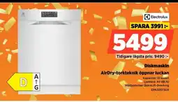 Power Electrolux Diskmaskin EPA30073UX erbjuda