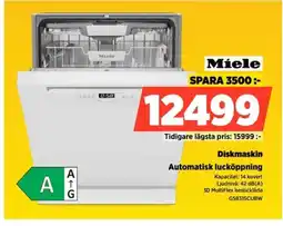 Power Miele Diskmaskin G5831SCUBW erbjuda