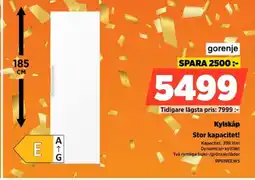 Power Gorenje Kylskåp RP619EEW5 erbjuda