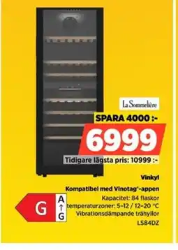 Power La Sommelière Vinkyl LS84DZ erbjuda