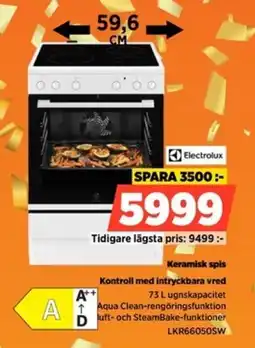Power Electrolux Keramisk spis LKR66050SW erbjuda