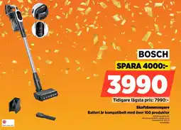 Power BOSCH Skaftdammsugare BCS931WBA erbjuda