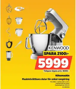 Power KENWOOD Köksmaskin KVL85124SI erbjuda