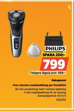 Power PHILIPS Rakapparat S324312 erbjuda