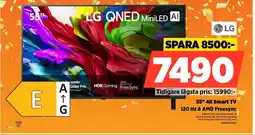 Power LG 55" 4K Smart TV 55QNED85A6C erbjuda