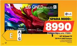 Power LG 65" 4K Smart TV 65QNED85A6C erbjuda