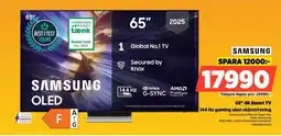 Power SAMSUNG 65" 4K Smart TV TQ65S90FATXXC erbjuda