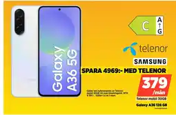 Power SAMSUNG Galaxy A36 128 GB SMA366BZABEUB erbjuda