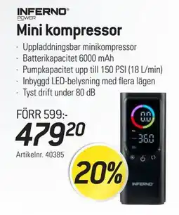 thansen Mini kompressor erbjuda