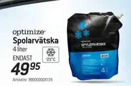 thansen Spolarvätska erbjuda