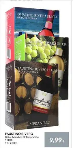Nielsen Discount FAUSTINO RIVERO, EUR 9.99 erbjuda