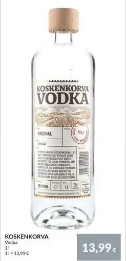 Nielsen Discount KOSKENKORVA, EUR 13.99 erbjuda