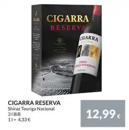 Nielsen Discount CIGARRA RESERVA, EUR 12.99 erbjuda