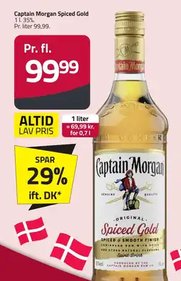 Fleggaard Captain Morgan Spiced Gold erbjuda