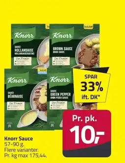 Fleggaard Knorr Sauce erbjuda