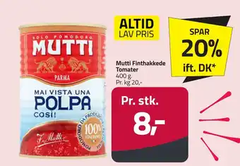 Fleggaard Mutti Finthakkede Tomater erbjuda