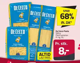 Fleggaard De Cecco Pasta erbjuda