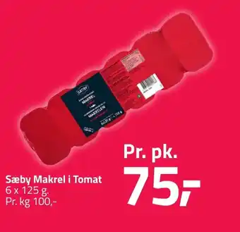 Fleggaard Sæby Makrel i Tomat erbjuda