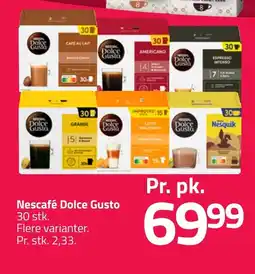 Fleggaard Nescafé Dolce Gusto erbjuda
