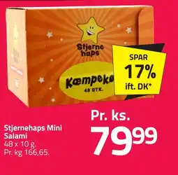 Fleggaard Stjernehaps Mini Salami erbjuda