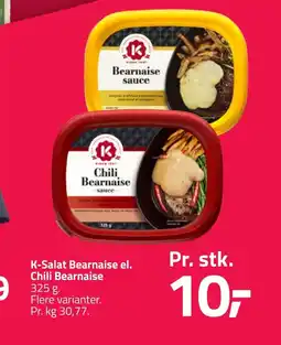 Fleggaard K-Salat Bearnaise el. Chili Bearnaise erbjuda