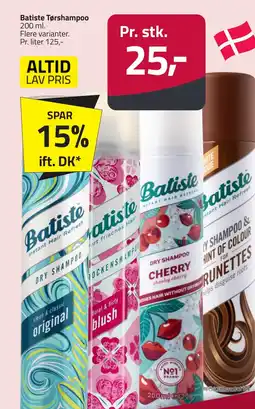 Fleggaard Batiste Tørshampoo erbjuda