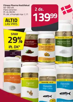 Fleggaard Fitness Pharma Kosttilskud erbjuda