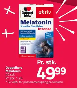 Fleggaard Doppelherz Melatonin erbjuda